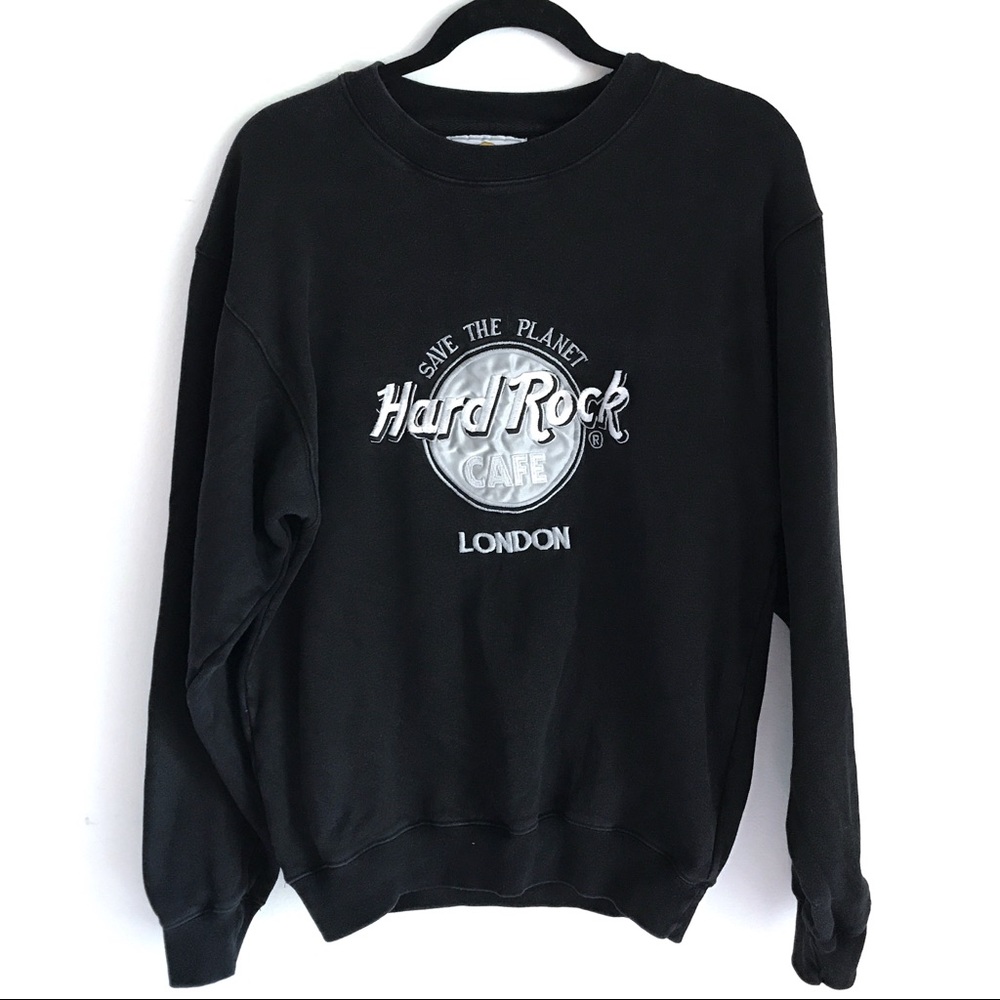 Vintage Hard Rock Cafe London Pull Over Sweater